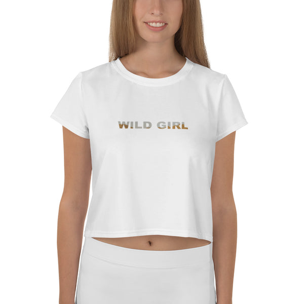 Wild Girl Crop Tee